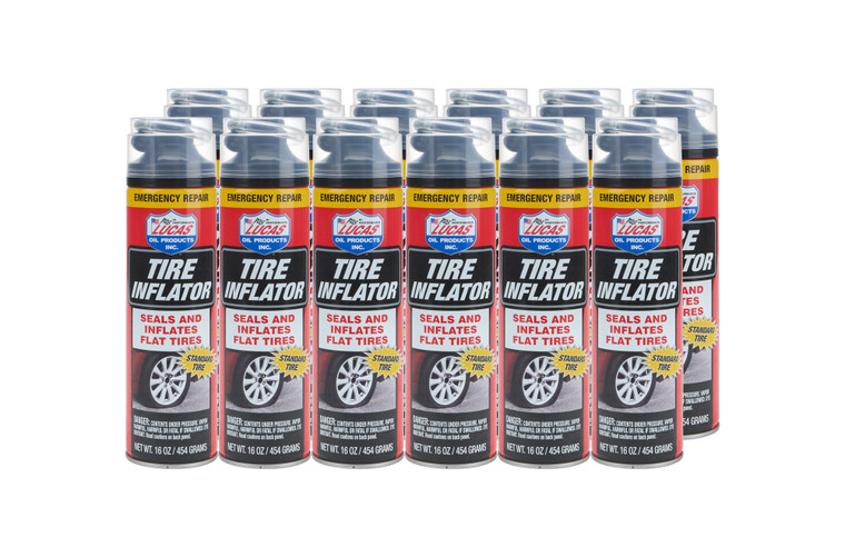 Lucas Oil Tire Inflator Case 12 x 16oz. 11180