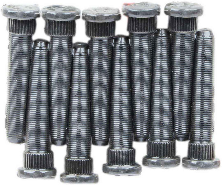 Moser Engineering Wheel Stud Kit (10) 1/2-20 x 3 w/.625 Knurl 8010