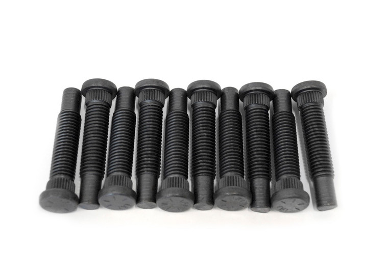 Moser Engineering 5/8in-11 x 2.5in Wheel Stud Kit .685 Knurl 10pk 8081M