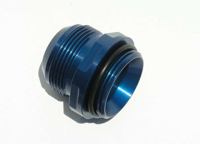 Meziere #20 AN Water Neck Fitting - Blue WN0041B