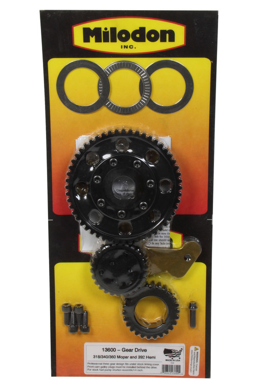 Milodon SB Mopar Gear Drive  13600