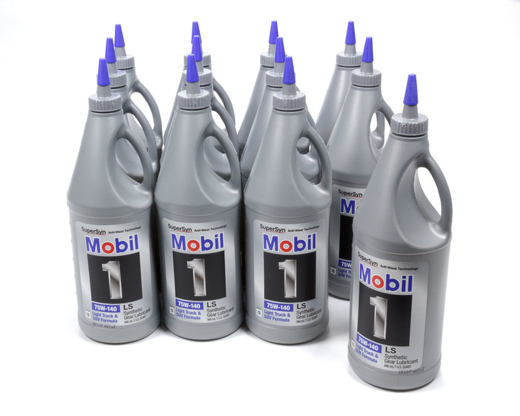 Mobil 1 75w140 Gear Lube Case 12x1 Qt 102490