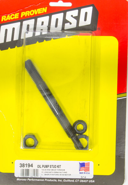 Moroso Oil Pump Stud Kit - SBF 351W 38194