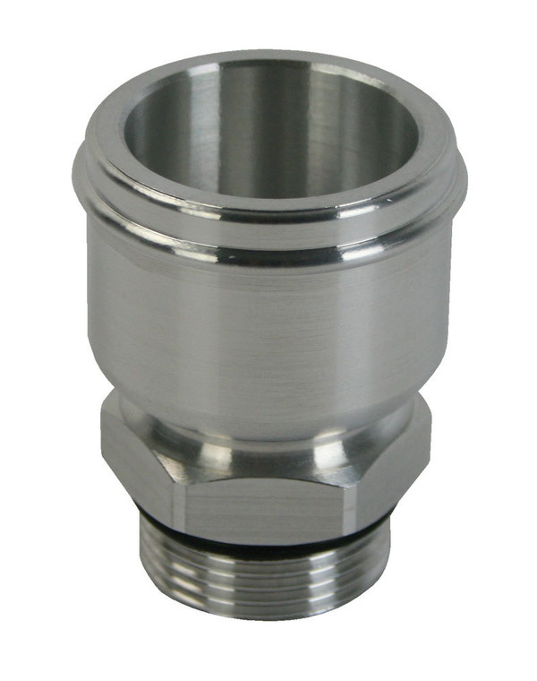 Moroso Water Pump Fitting - 16an to 1-3/4 Hose 63523