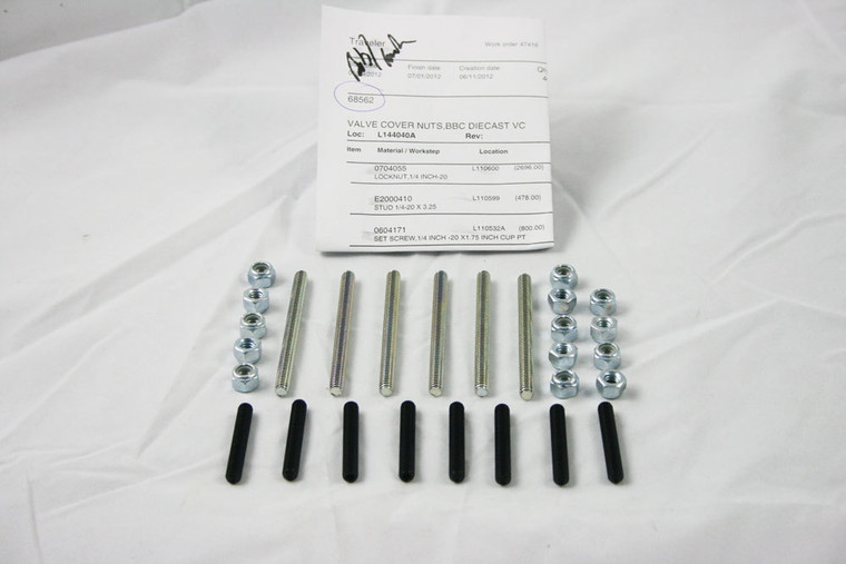Moroso Valve Cover Bolt Kit - BBC 68562