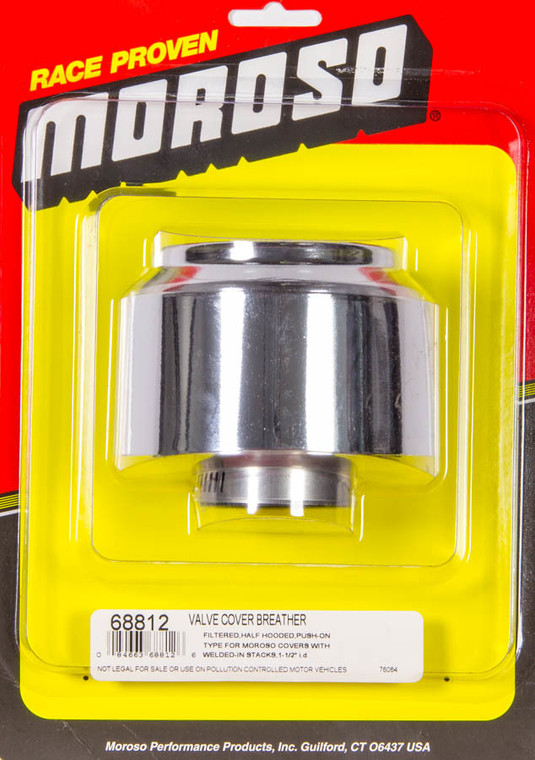 Moroso Chrome V. Cvr Breather  68812