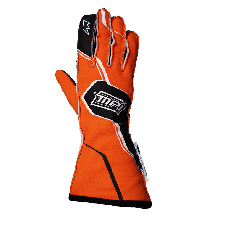 Mpi Usa MPI Racing Gloves SFI 3.3/5 Orange X-Large MPI-GL-O-XL