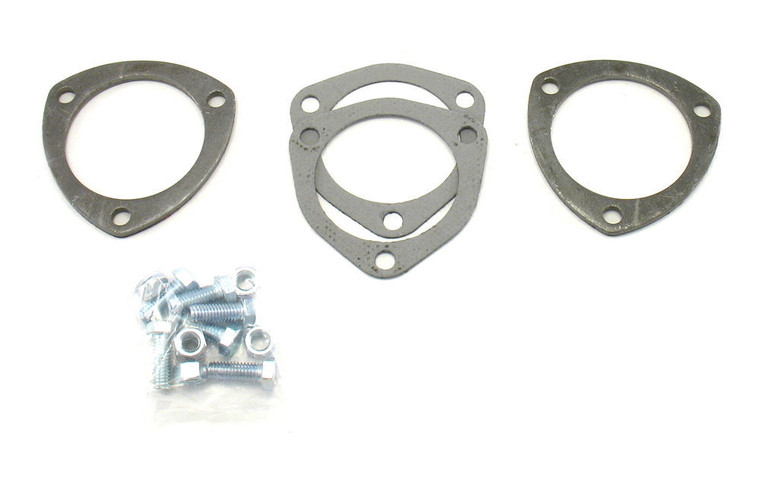 Patriot Exhaust Collector Flanges - 1pr 3-Bolt- 3in Dia. H7260