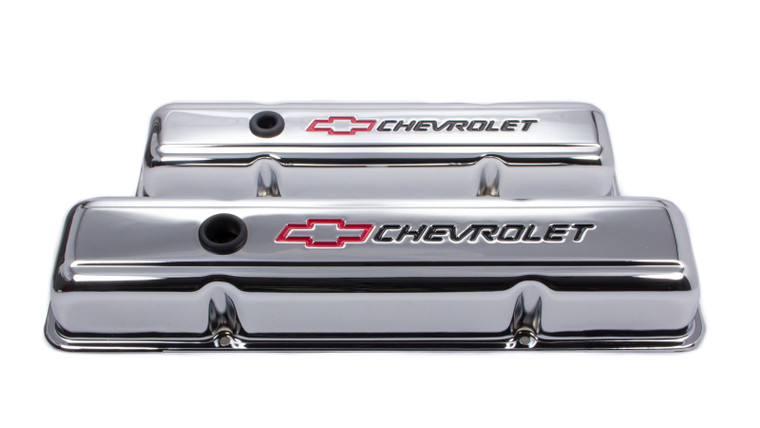 Proform SBC Chrome V/C Short W/ Baffle 141-899
