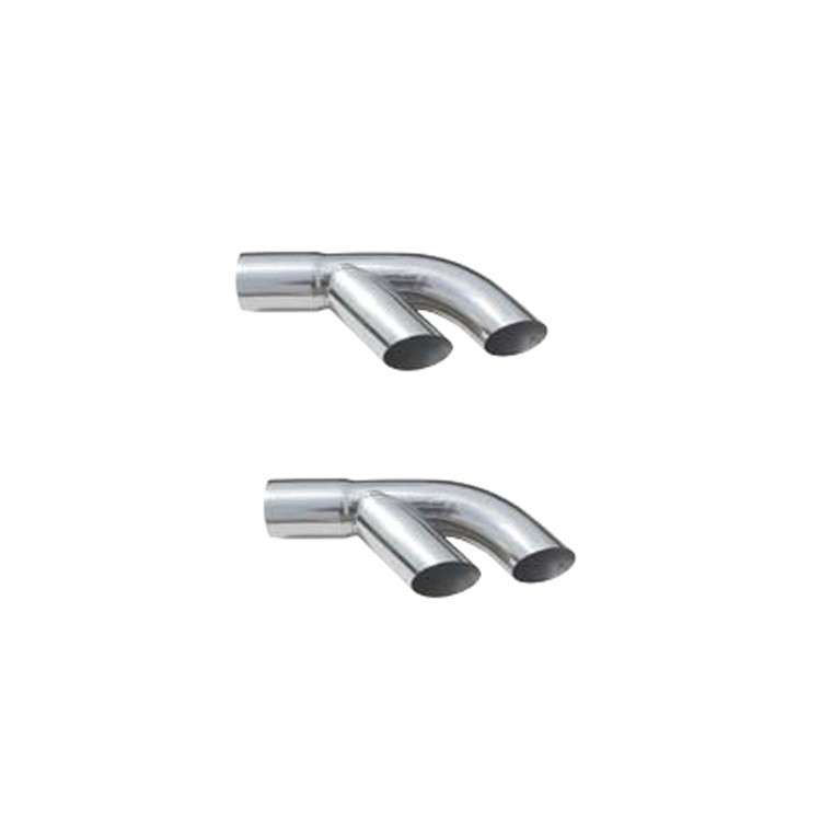 Pypes Performance Exhaust Exhaust Tip Splitters 2.5in to Dual 2.25in EVT10