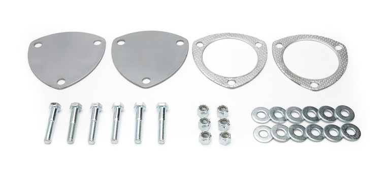 Pypes Performance Exhaust 3in Dump Plate Kit  HVE12