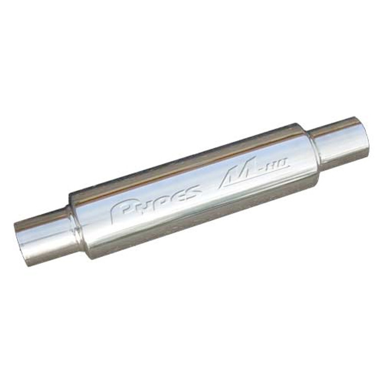Pypes Performance Exhaust Race Muffler 2.5in Round Case Each MVR200S