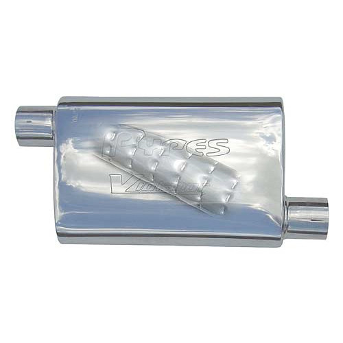 Pypes Performance Exhaust Violater Muffler 3in Offset/Offset Each MVV16