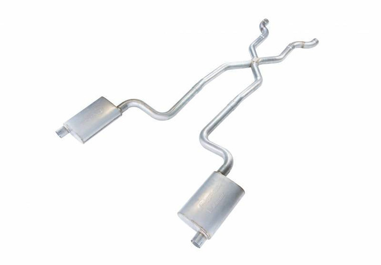 Pypes Performance Exhaust 68-73 Corvette Crossmemb er Back Exhaust 2.5in SCC12R