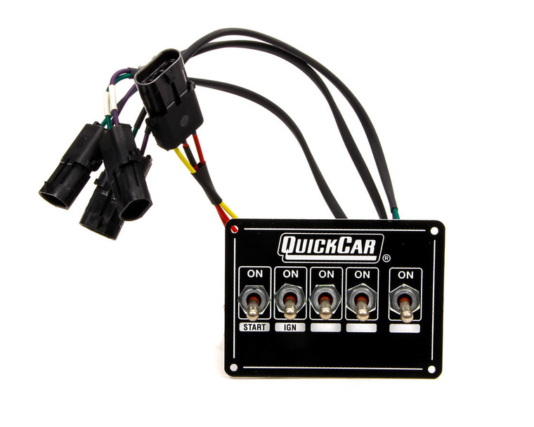 Quickcar Racing Products ICP Single Box Black Dual Trigger 50-7714
