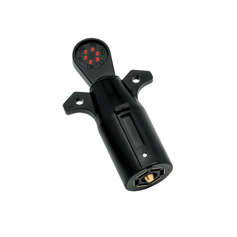 Reese 7-Way Flat Pin Car End T ester w/LED Display 20117