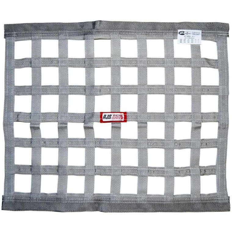 Rjs Safety Gray Ribbon Window Net 18x24 10000407