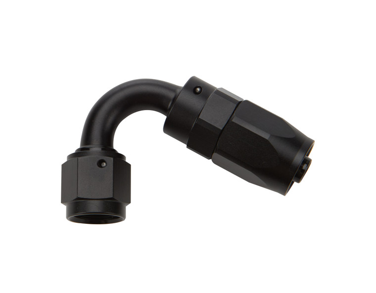 Allstar Performance Reusable Hose End Black 120 Deg Elbow -6 ALL49362