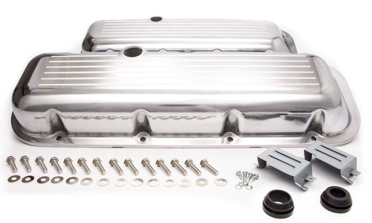 Racing Power Co-Packaged BBC Alum Short V/C Ball Milled Polished R6231