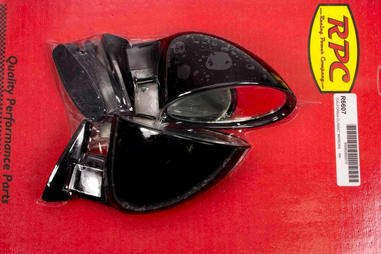 Racing Power Co-Packaged California Classic Door Mirrors R6607