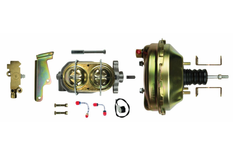 Right Stuff Detailing 9in Booster/Master Cylinder Kit Disc/Drum G94210572