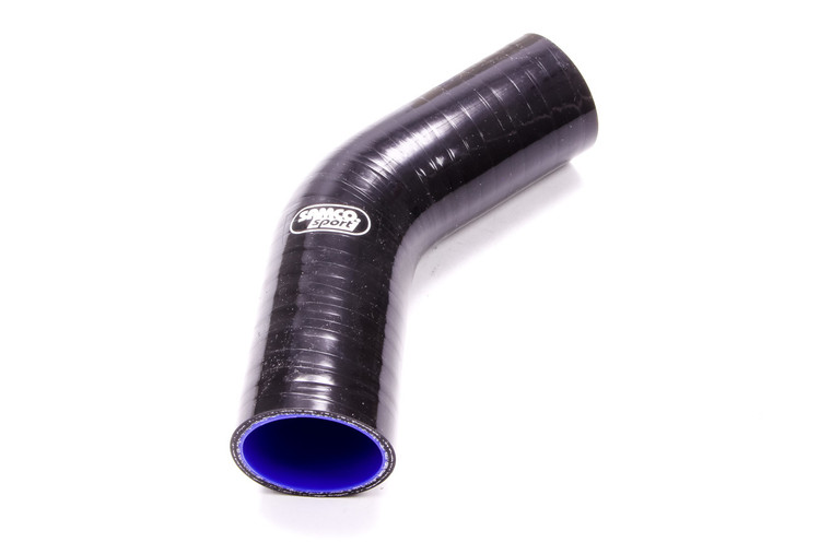 Samco Sport 1-3/4in 45Deg Elbow Hose Black E45/45(BLACK)
