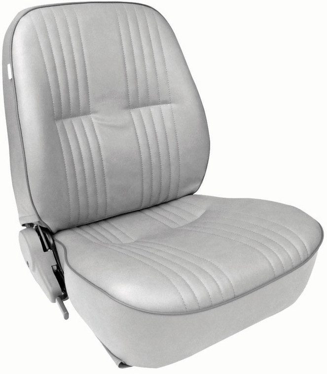 Scat Enterprises PRO90 Low Back Recliner Seat - RH - Grey Vinyl 80-1400-52R