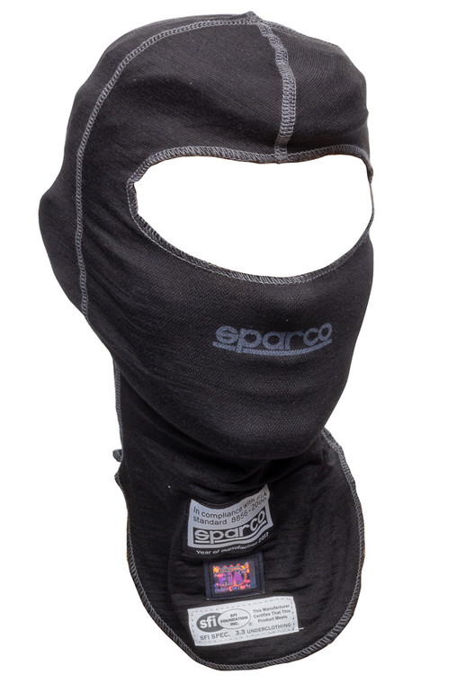 Sparco Head Sock Black  001494NR