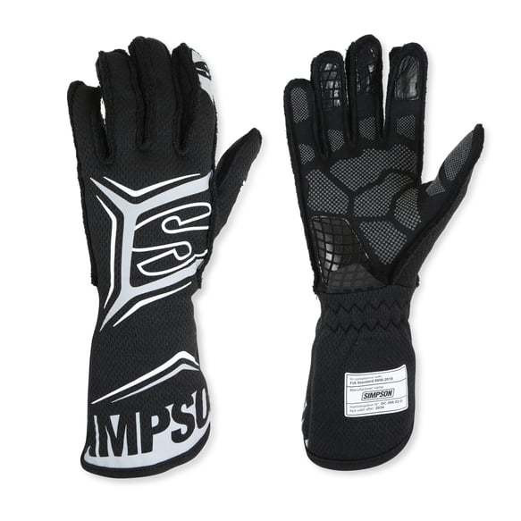 Simpson Safety Glove Magnata X-Large Black SFI 3.5/5 MGXK