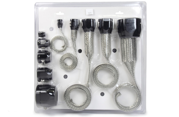 Specialty Products Company Hose Sleeving Kit  Black Braided Stainless Steel 7371