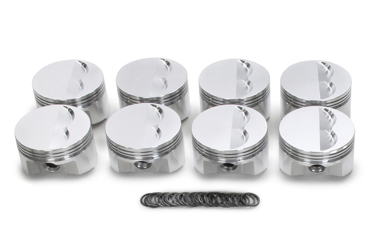 Sportsman Racing Products SBC Flat Top Piston Set 4.155 Bore 138100