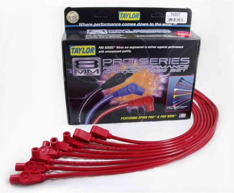 Taylor/Vertex 8mm 78/86 Sb Chevy Red  74207