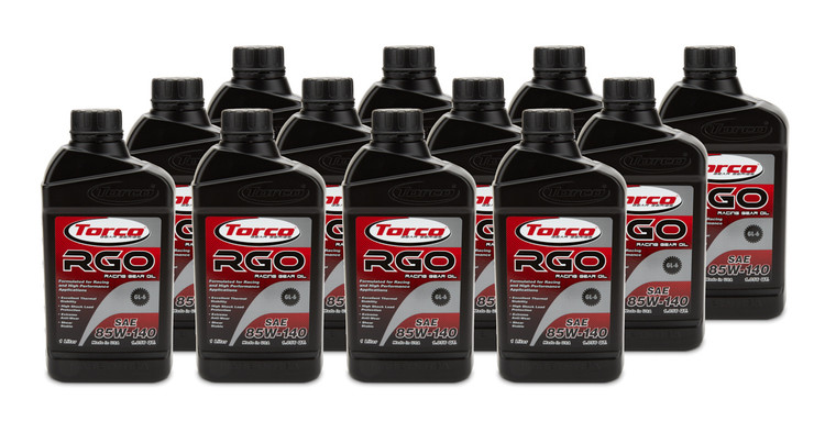 Torco RGO 85w140 Racing Gear Oil Case/12-1 Liter A248514C