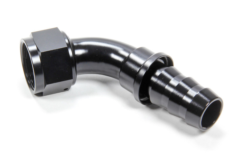 Triple X Race Components #16 60 Degree Hose End Push Lock HF-16016BLK