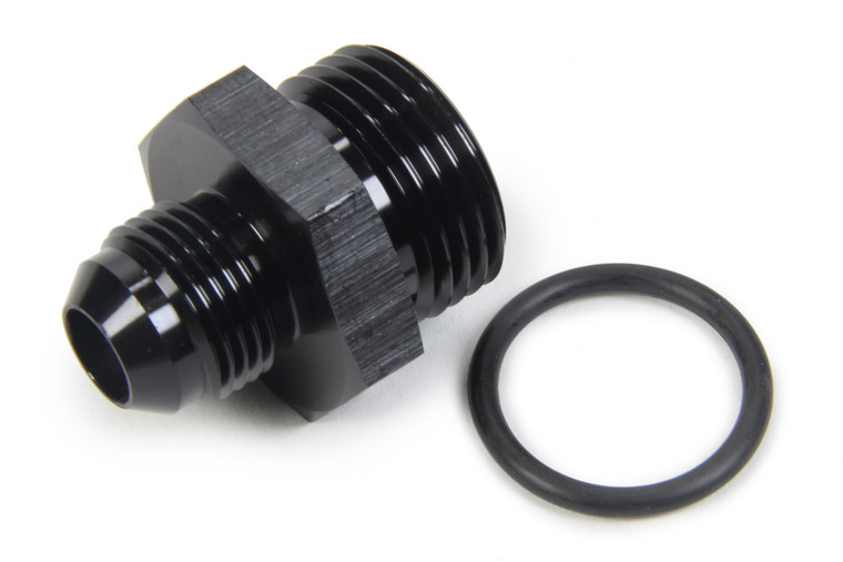 Triple X Race Components AN to O-Ring -8 x 1 1/16-12 (-12) HF-80812BLK