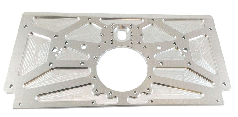 Triple X Race Components Alum Rear Motor Plate Raised Rail Sprint Car SC-EG-0006