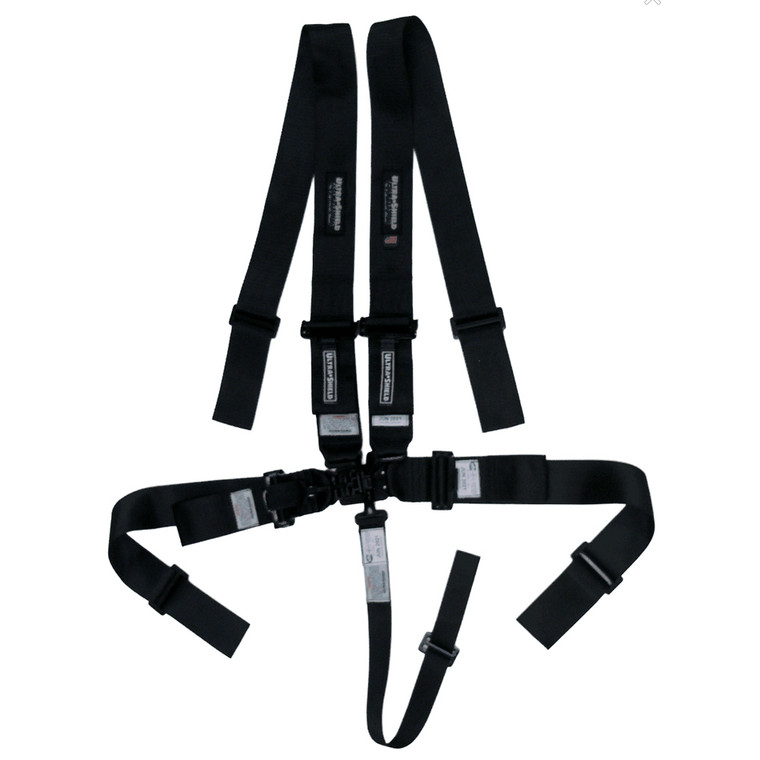 Ultra Shield Harness 5pt Black Indiv Shoulder Pull-Down HB22031