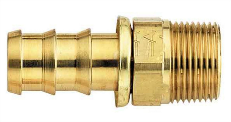 Aeroquip #8 Socketless Hose To 1/2 Male Pipe Fitting FBM1203
