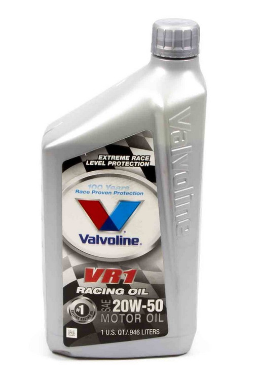 Valvoline HP 20w50 Racing Oil VR1 1 QT. 822347-C