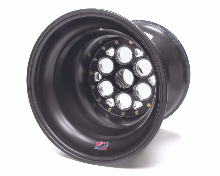 Weld Racing 15x15 7 in BS Inner Bead Lock All Black 735B-515B37
