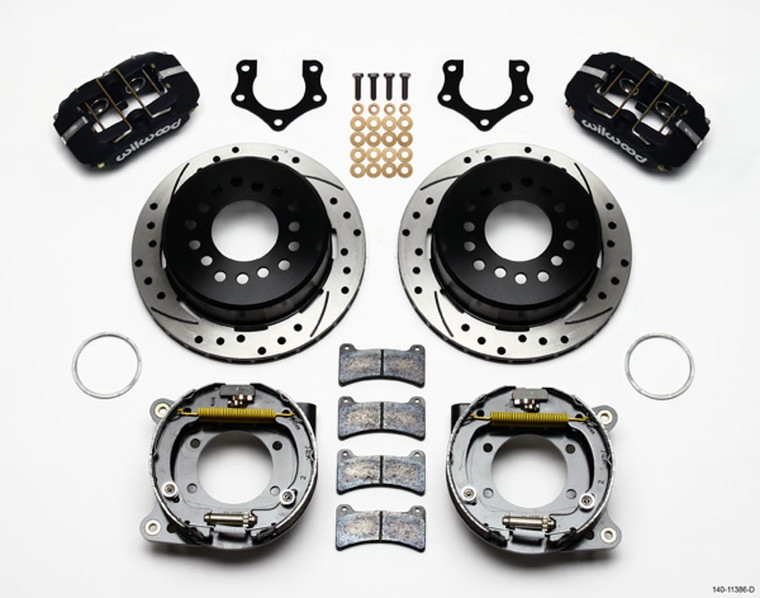 Wilwood Rear Brake Kit Dynapro Mopar/Dana w/PB 140-11386-D