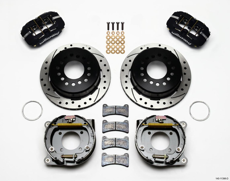 Wilwood Rear Disc Brake Kit 12- Bolt Chevy w/Parking Brk 140-11398-D