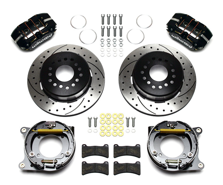 Wilwood Rear Brake Kit GM w/Park Drilled 140-11827-D