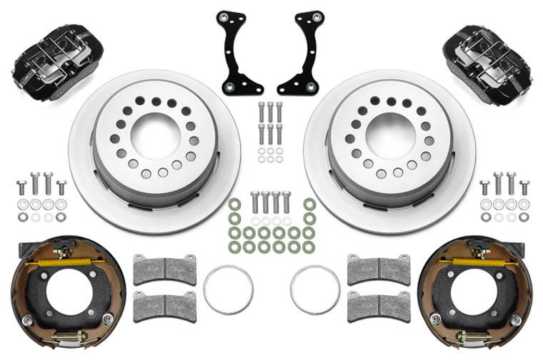 Wilwood Brake Kit Rear Black FDP Plain 11in GM G Body 140-17120
