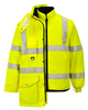 Portwest US427YER High Visibility 7-in-1 Traffic Jacket, Yellow (WATERPROOF)
