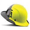 Lift Safety HDF50C-19HC Dax 50/50 Carbon Fiber Full Brim Hard Hat Yellow-Black