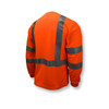 Radians (ORANGE) ST21-3POS Class 3 Long Sleeve T-shirt with Max-Dri™