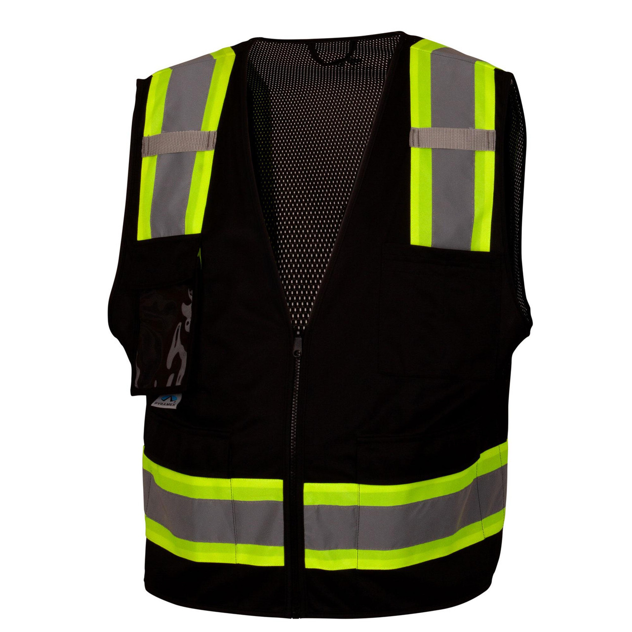 Pyramex RVZ2411CP Type O Class 1 Two-Tone Surveyor Black Safety
