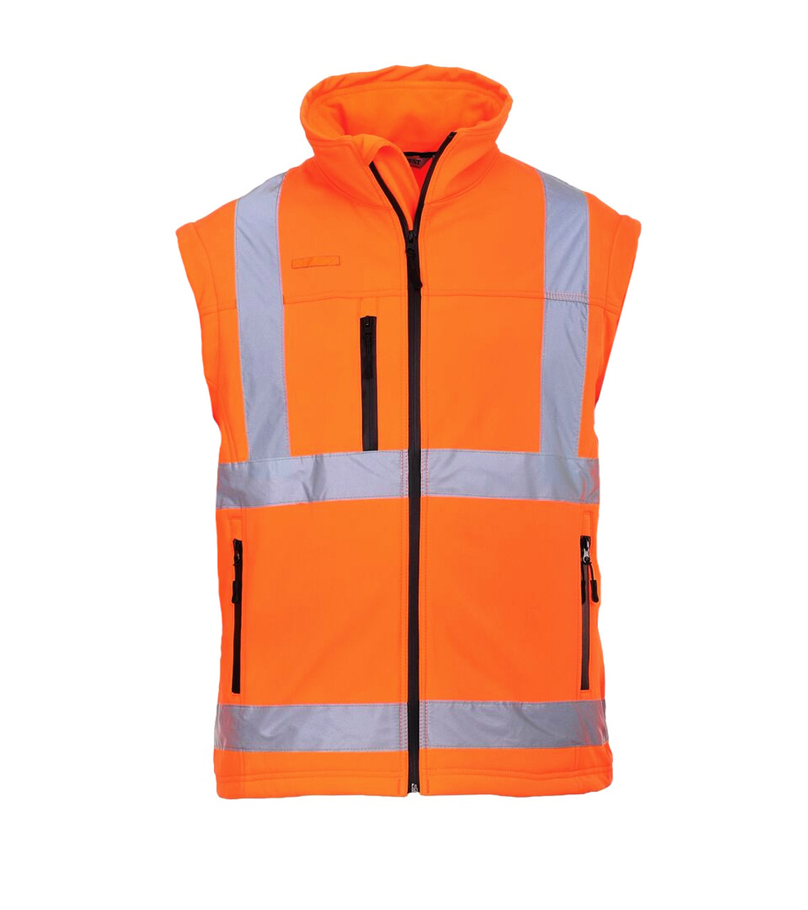 Hi-Vis Softshell Jacket - Safety Orange - Hi-Vis Price Saver