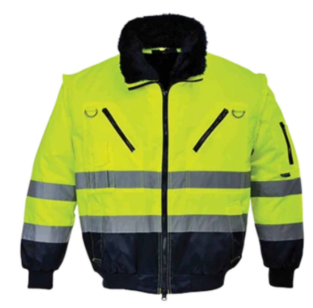 Portwest UPJ50 Hi-Vis 3-in-1 Pilot Jacket